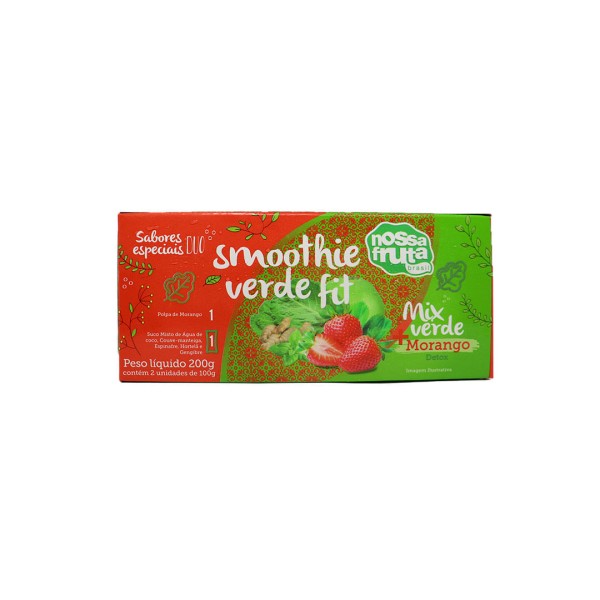 Encontraproduto.com.br - Smoothie Nossa Fruta Verde Fit 200g