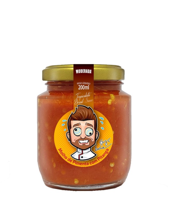 Molho de Pimenta Com Pitanga Pimenta do Jamal 200ml