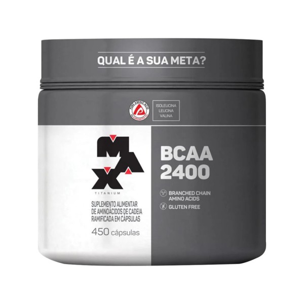 Encontraproduto.com.br - BCAA 2400 450 Cápsulas Max Titanium