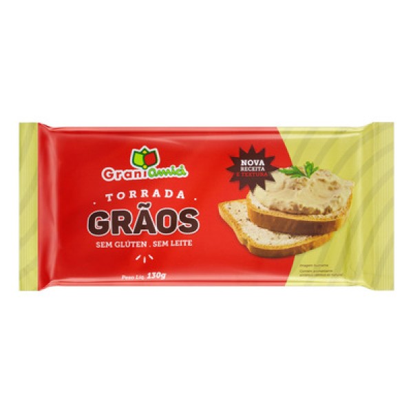 Encontraproduto.com.br - Torrada com Grãos Grani Amici 130g