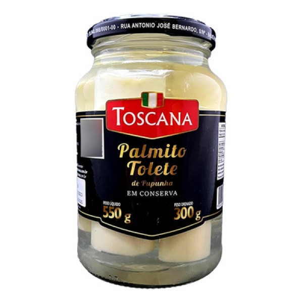 Palmito Palmeira Real Toscana Tolete 300g