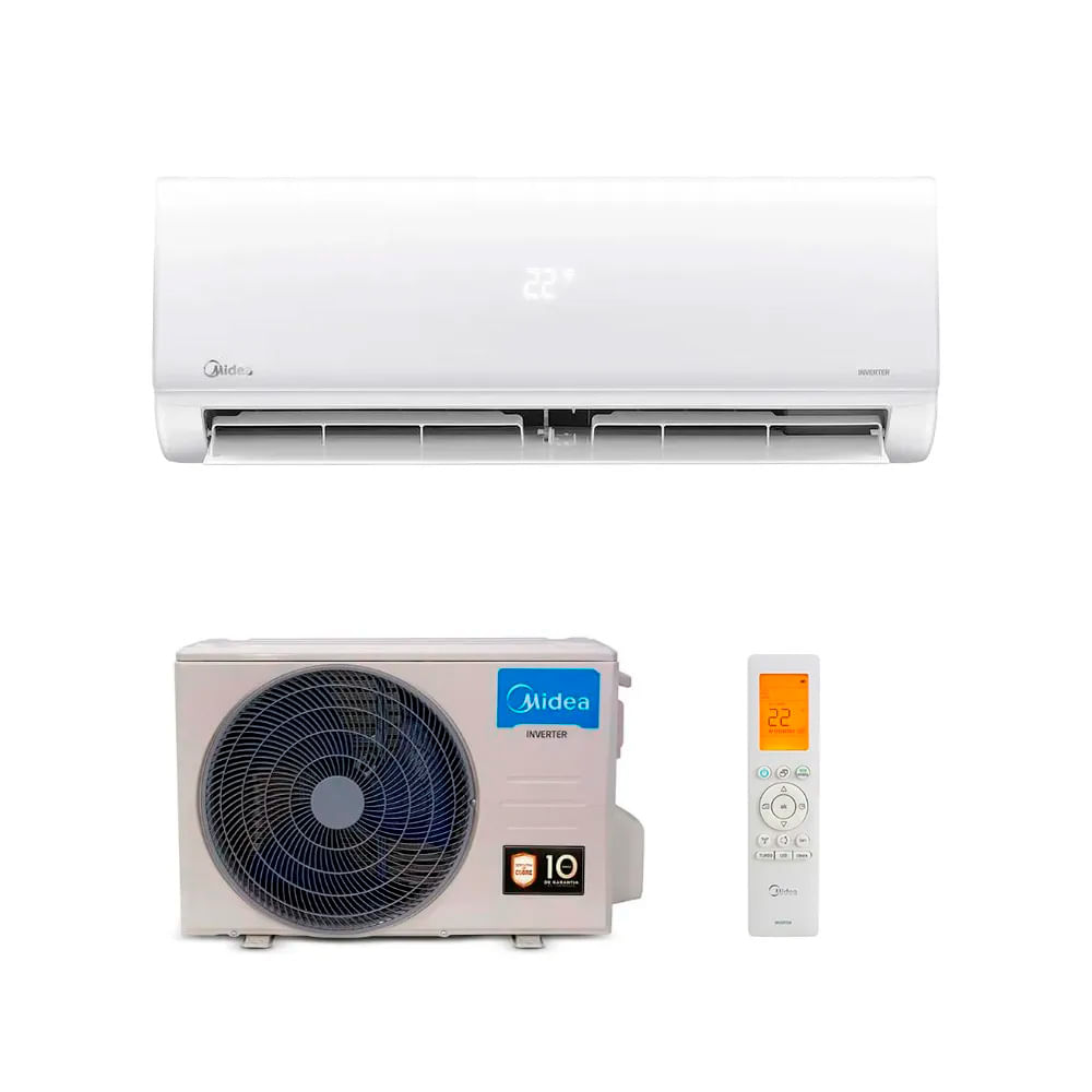 Ar Condicionado Split Hi Wall Inverter Midea Xtreme Save AI Connect 12000 BTU/h Frio 38AGVCJ12M5 – 220 Volts