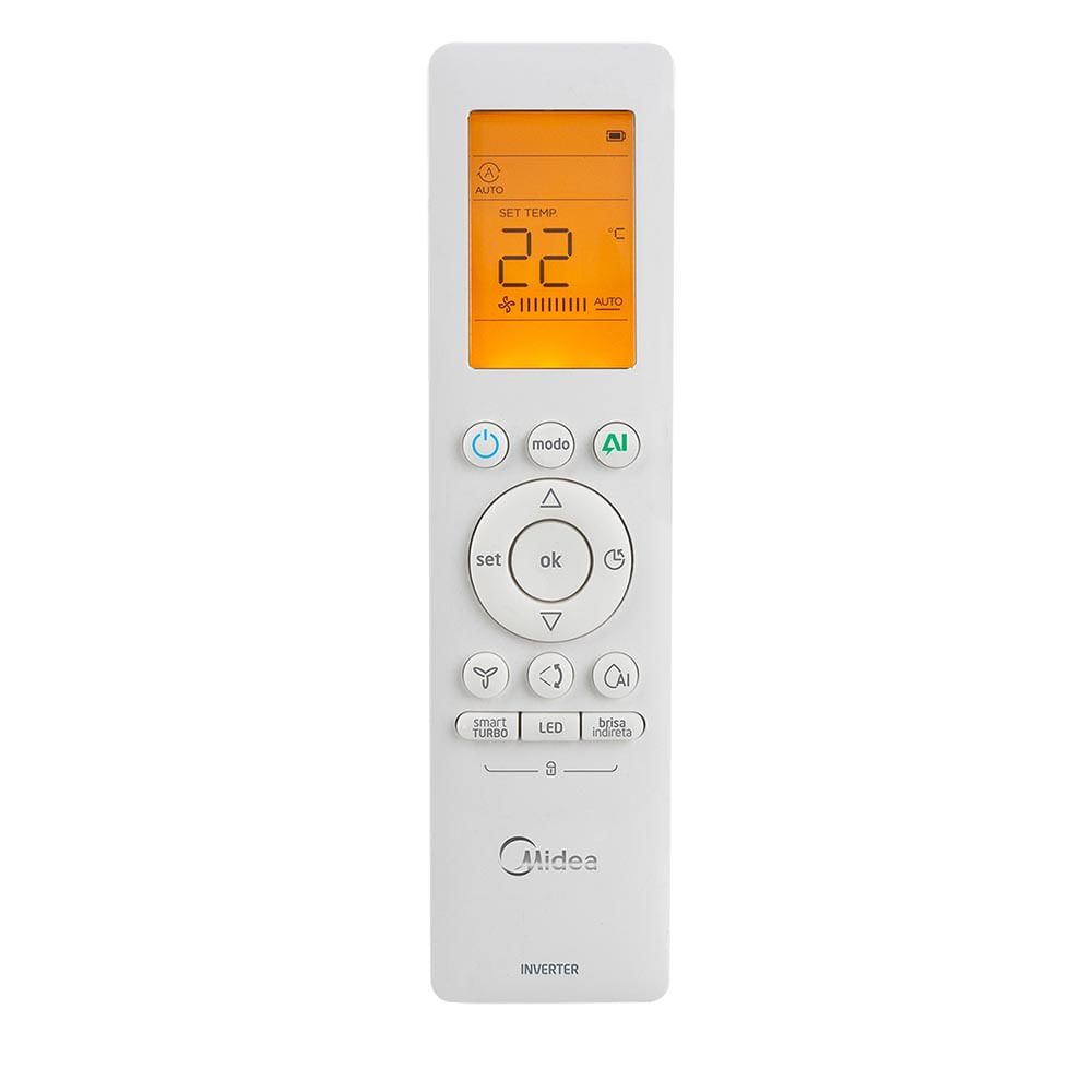 Encontraproduto.com.br - Ar Condicionado Split Hi Wall Inverter Midea AI Ecomaster 18.000 Btus Frio 220v R-32