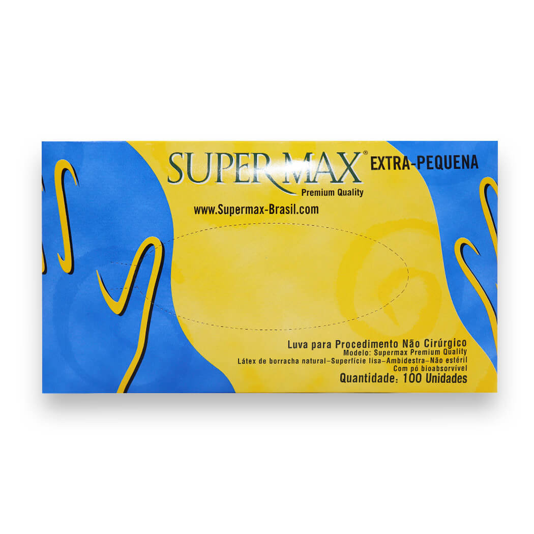Encontraproduto.com.br - Luva de Procedimento Latex com Pó - Supermax