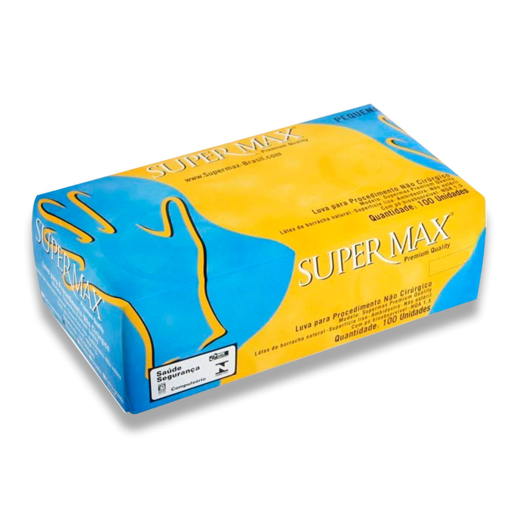 Encontraproduto.com.br - Luva de Procedimento Látex - Supermax