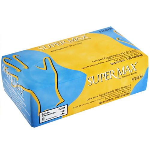 Encontraproduto.com.br - Luva de Procedimento Látex - Supermax
