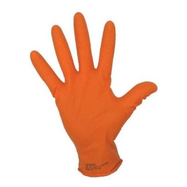 Luva Ignite Orange Nitrilo - SuperMax