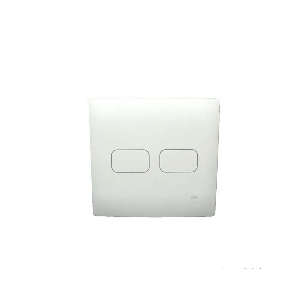 Interruptor One Touch 4x2 PAD paralelo duplo 1/1 branco ON
