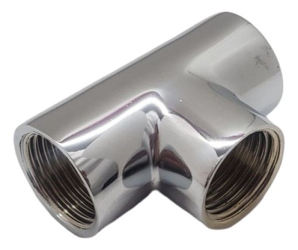 Encontraproduto.com.br - Tê 90º 1/2 Cromado 0117 Wkit