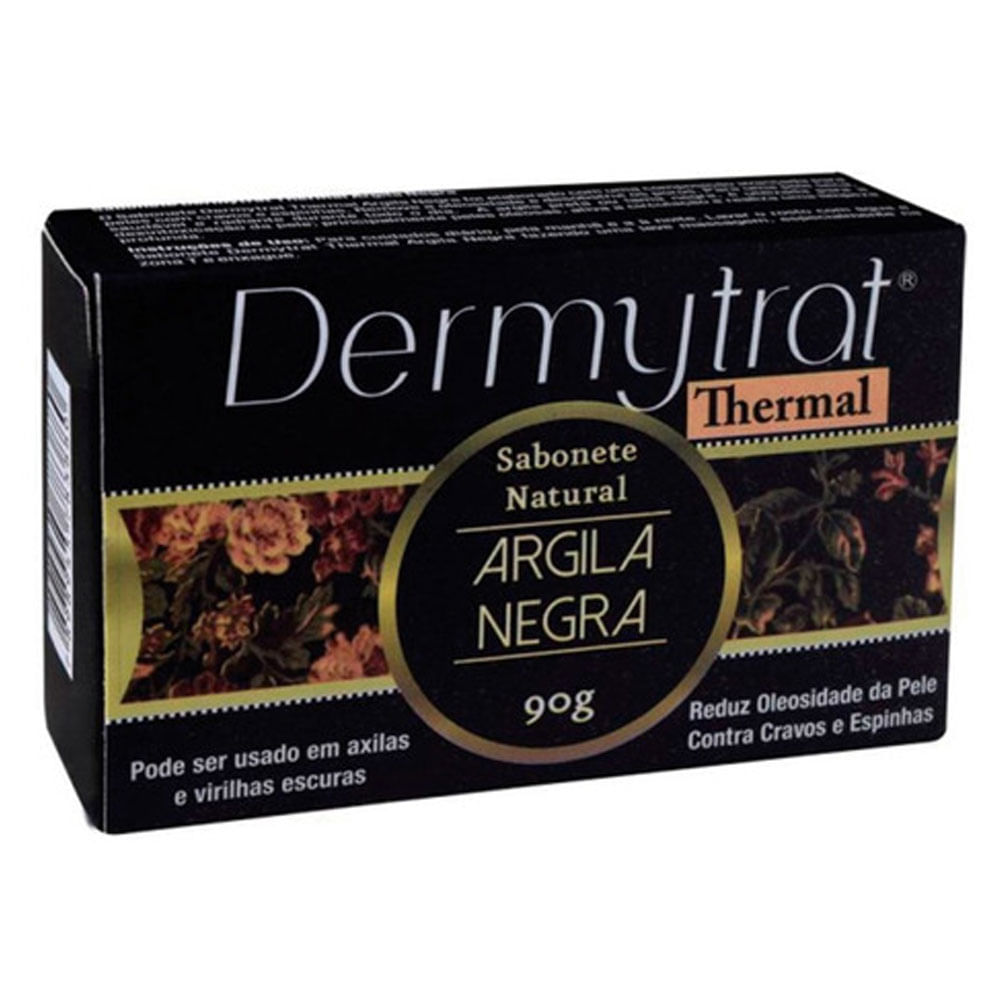 Sabonete Argila Negra Dermytrat Thermal 90g