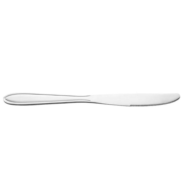 Faca De Mesa Monaco 21Cm Em Aço Inoxidável Prata