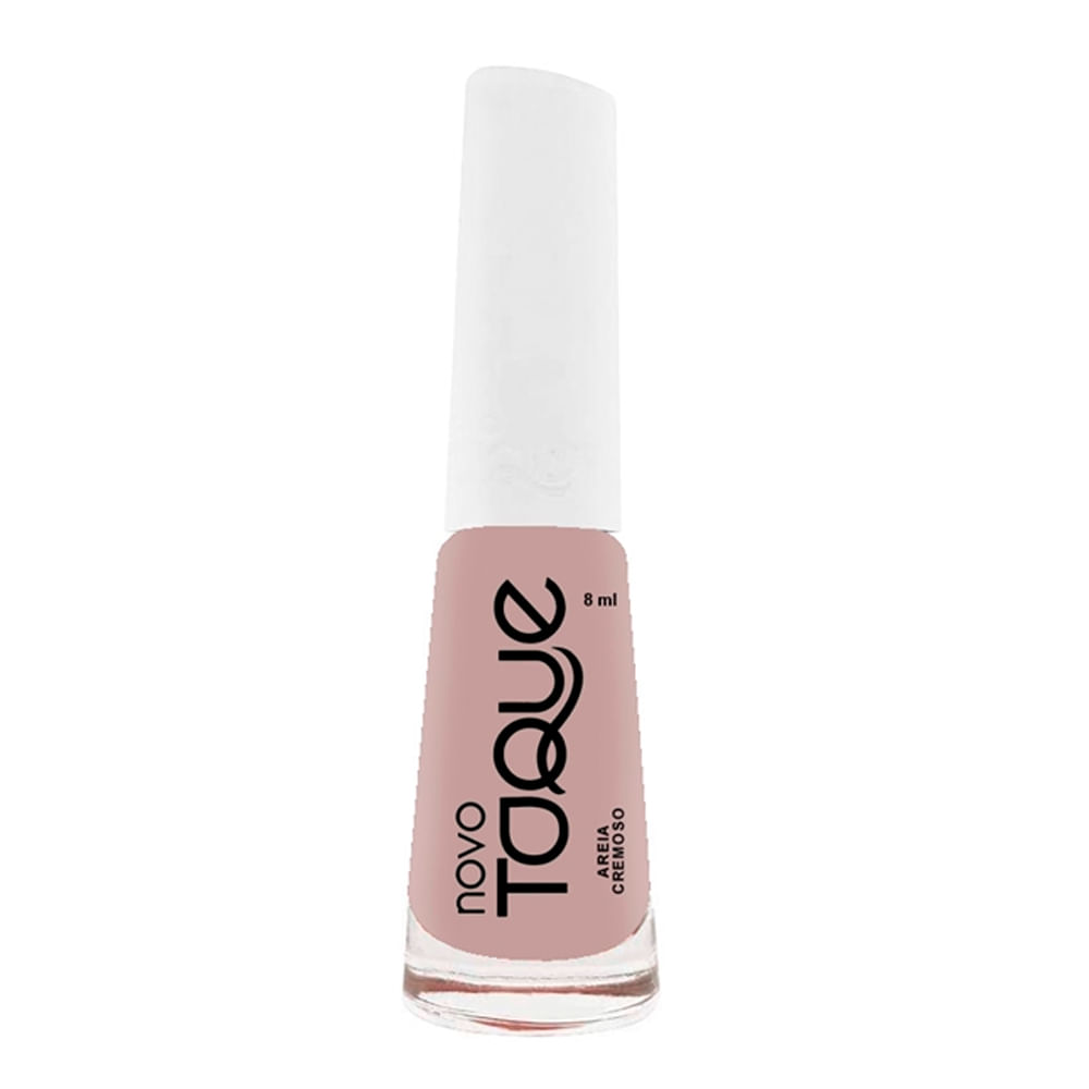 Encontraproduto.com.br - Esmalte Cremoso 8ml Areia  - Novo Toque