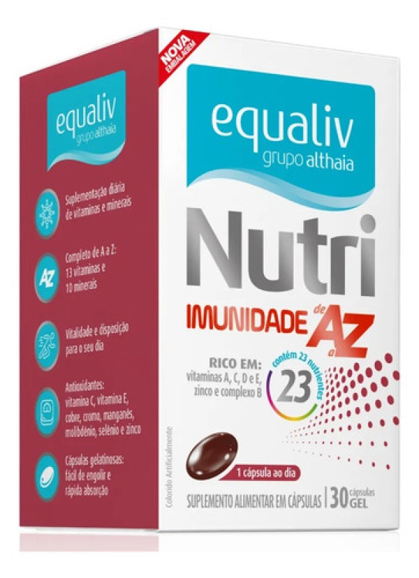 Nutri Imunidade AZ - 30 Cápsulas
