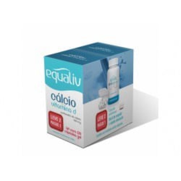 Encontraproduto.com.br - Equaliv Cálcio + Vitamina D 120 Cápsulas