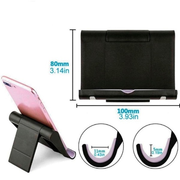 Encontraproduto.com.br - Suporte de Mesa para Celular e Tablet Universal Ajustável