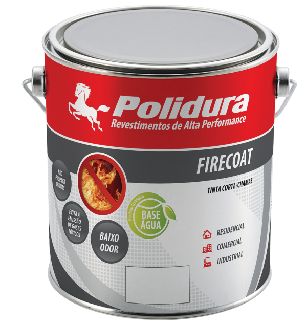 Tinta Corta Chamas Firecoat Polidura 3,6L