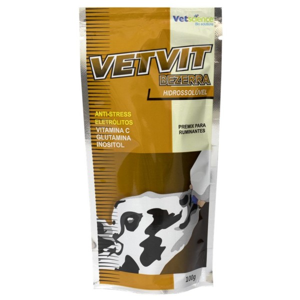 Medicamento Sup Vit Vetvit Bezerra Oral 100g