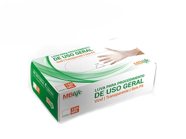 Encontraproduto.com.br - Luva Vinil sem Pó G CA 44562 com 100 unidades Medix