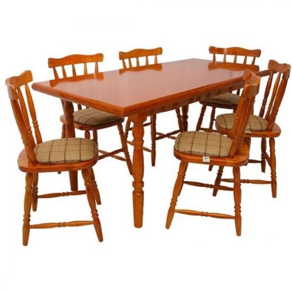 Encontraproduto.com.br - Mesa Retangular Piratini Colonial 102
