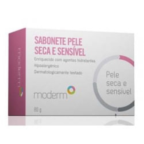 Encontraproduto.com.br - Moderm Sabonete Pele Seca/Sensivel 80Gr  @
