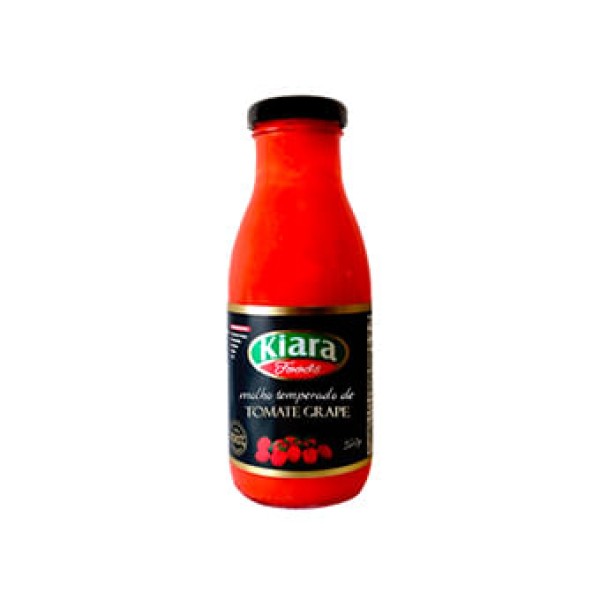 Encontraproduto.com.br - Molho Tomate Kiara Grape Temperado 320g