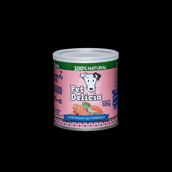 Encontraproduto.com.br - Ração Úmida Pet Delícia Cães Papinha de Frango