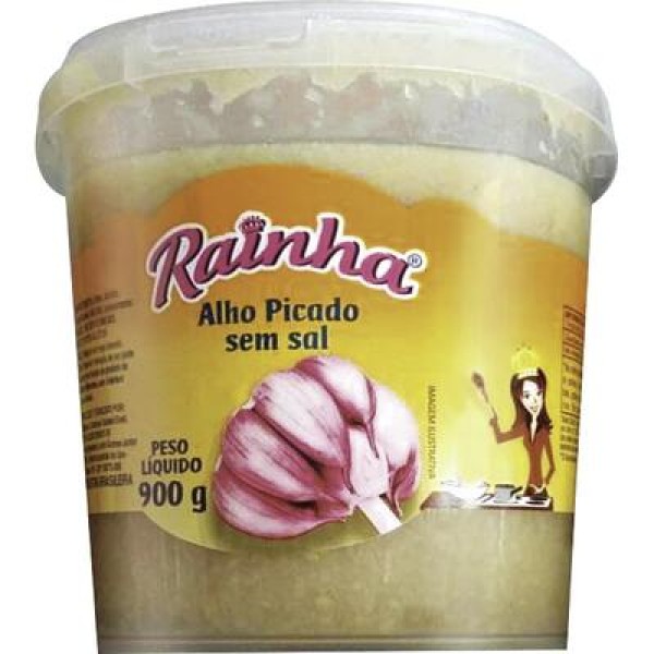 Encontraproduto.com.br - Alho Triturado Rainha Pote com 900g