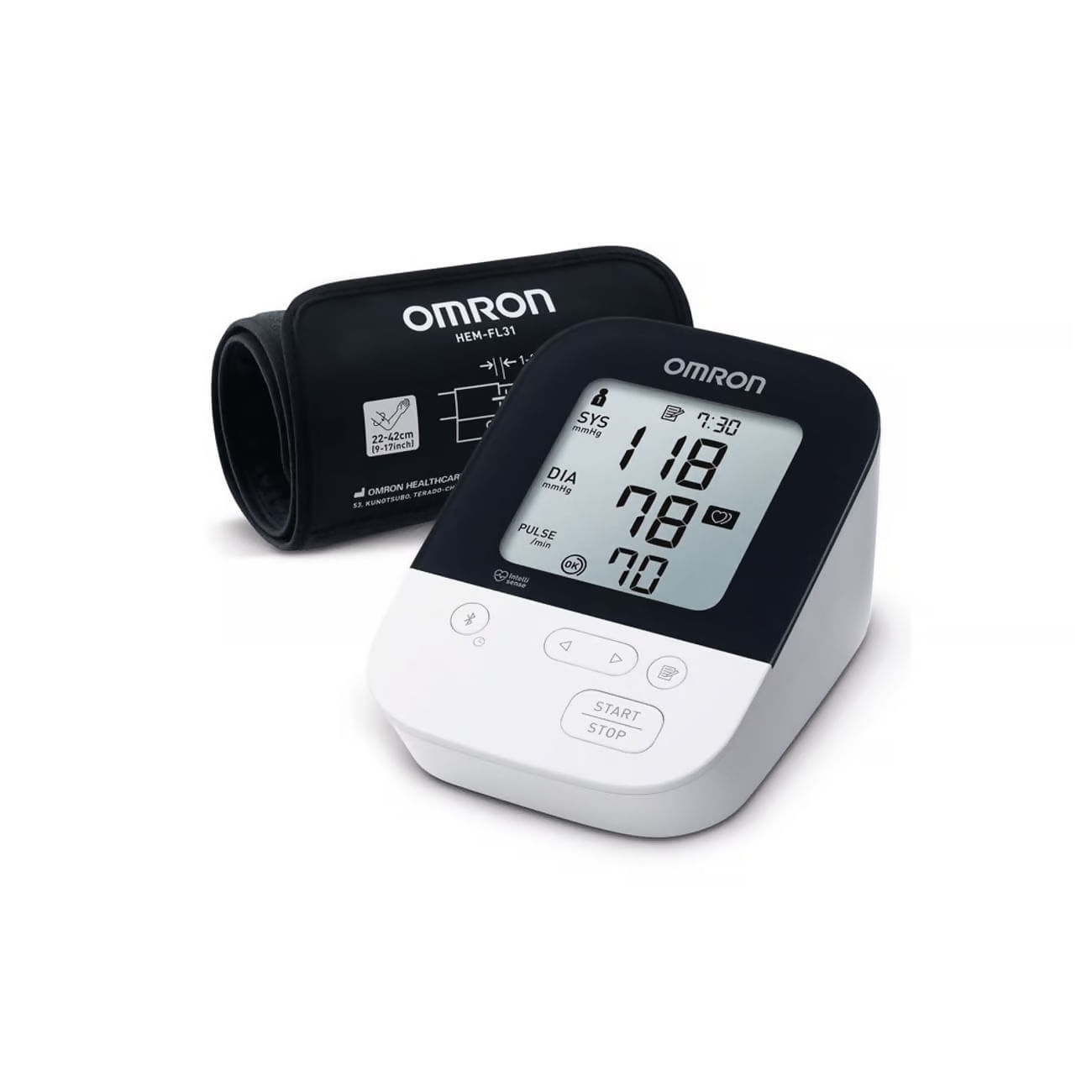 Encontraproduto.com.br - Monitor De Pressao Arterial De Braco Omron Hem7156t