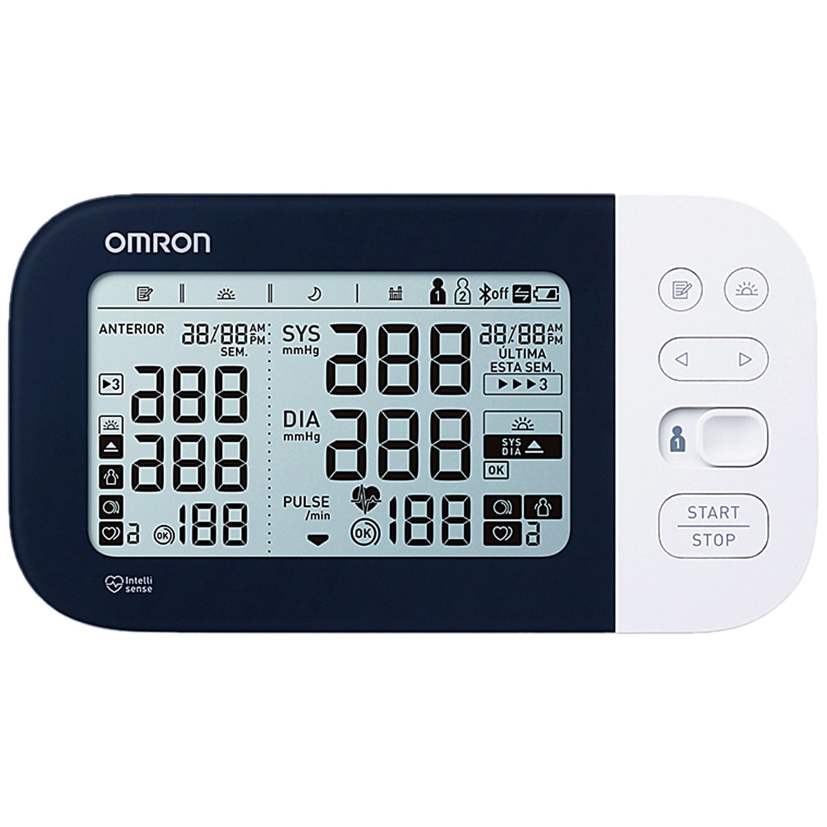 Encontraproduto.com.br - Monitor de Pressão Arterial de Braço Omron PRO HEM-7349T 1 Unidade