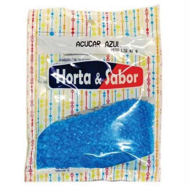 Encontraproduto.com.br - Açúcar Cristal Horta & Sabor Azul 40g