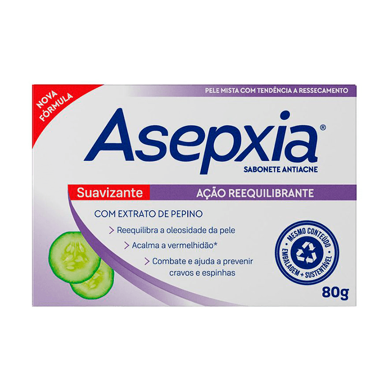 Encontraproduto.com.br - SABONETE ASEPXIA ADSTRINGENTE CREMOSO  90G