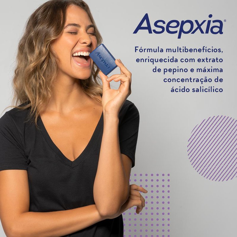 Encontraproduto.com.br - SABONETE ASEPXIA ADSTRINGENTE CREMOSO  90G
