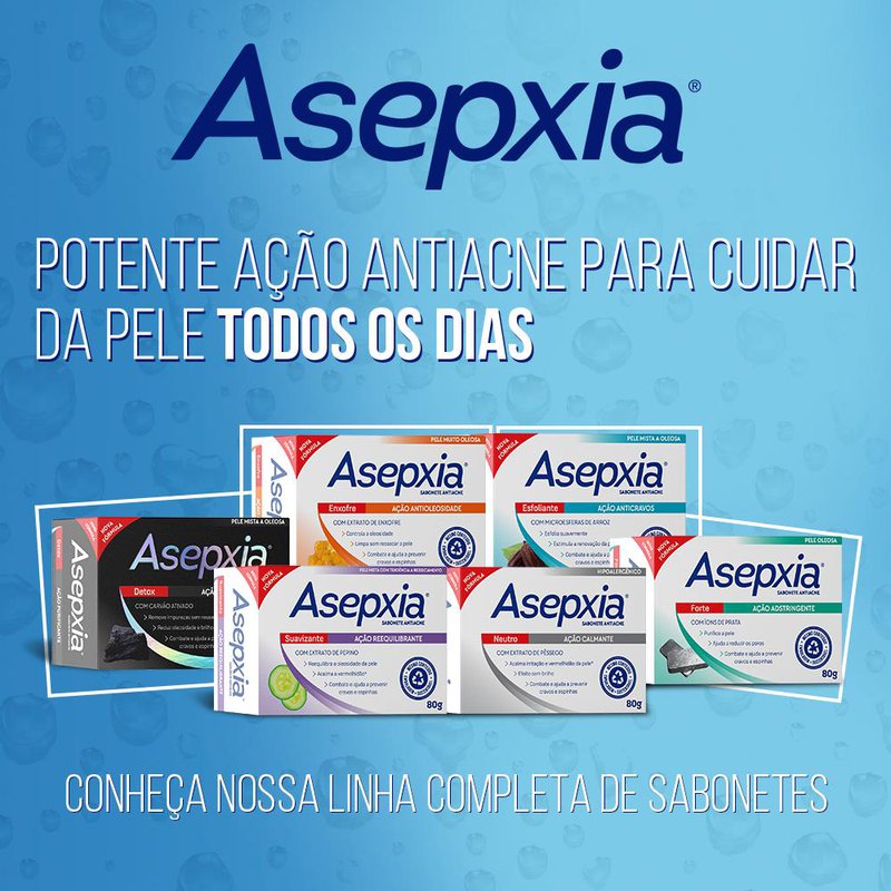 Encontraproduto.com.br - SABONETE ASEPXIA ADSTRINGENTE CREMOSO  90G