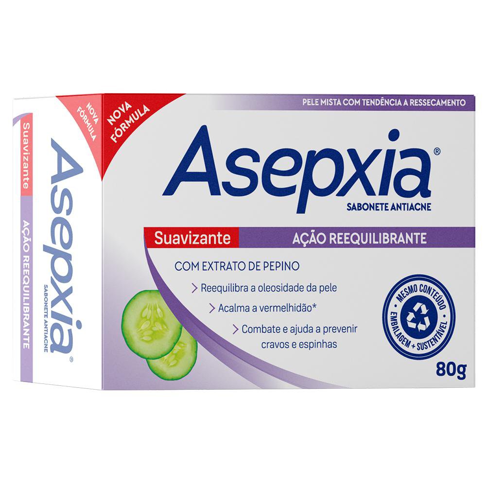 Encontraproduto.com.br - SABONETE ASEPXIA ADSTRINGENTE CREMOSO  90G
