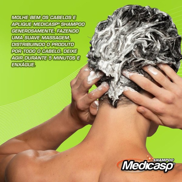 Encontraproduto.com.br - Shampoo Médioicasp 130Ml - Medicasp