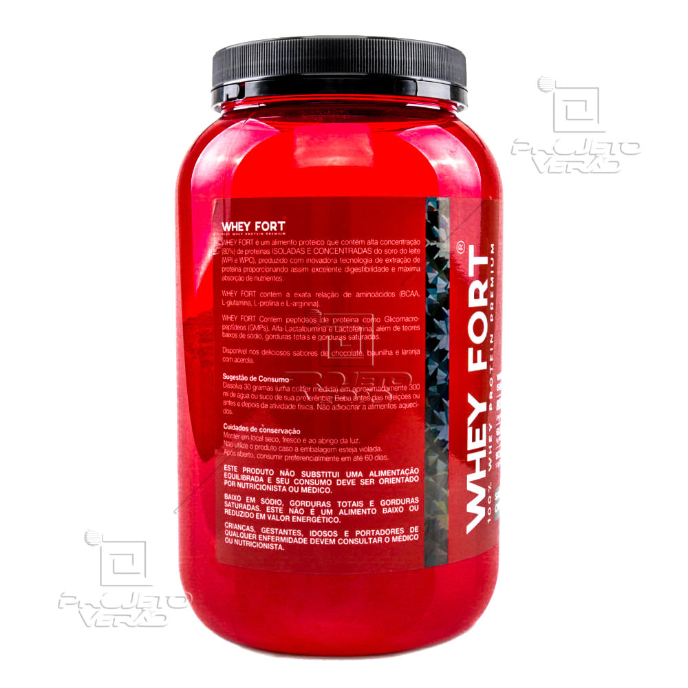 Whey Fort Chocolate Vitafor 900g