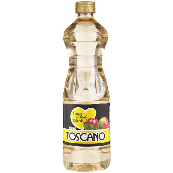 Encontraproduto.com.br - VINAGRE TOSCANO DE ALCOOL COLORIDO 750ML