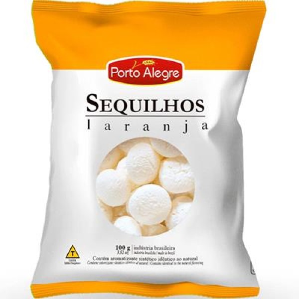 Encontraproduto.com.br - Sequilhos Porto Alegre Laranja 100g