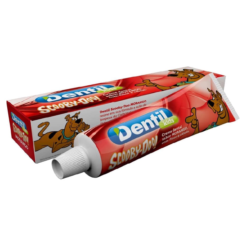 Kit 3 Creme Dental Baby 0-3 Anos S/ Fluor C/ Xilitol Morango