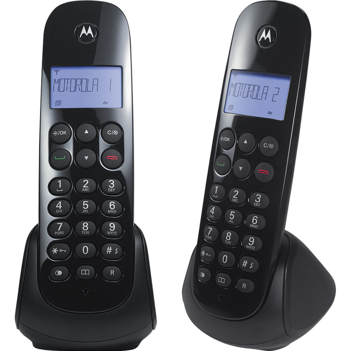 Encontraproduto.com.br - Telefone Sem Fio Digital Motorola Mrd2 Moto700 Com 2 Preto