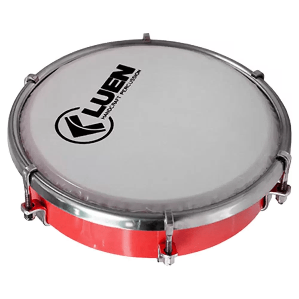 Tamborim 6 Afinações ABS Vermelho Leitosa  41002VM - Luen