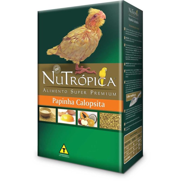 Papinha Nutrópica para Calopsita