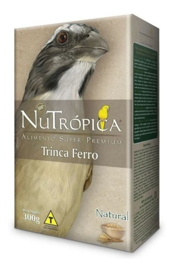 Encontraproduto.com.br - Ração Nutrópica Natural para Trinca-Ferro 300g