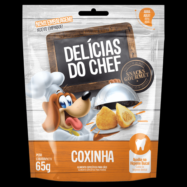 Encontraproduto.com.br - Delicias do Chef - Coxinha 65 g