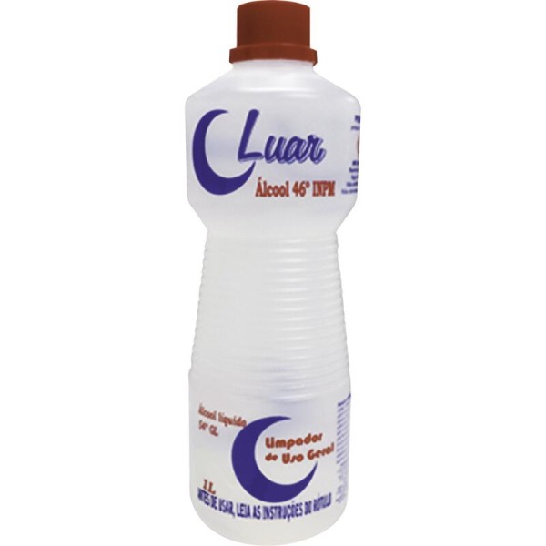 Encontraproduto.com.br - Álcool Luar 46°INPM Frasco com 1L