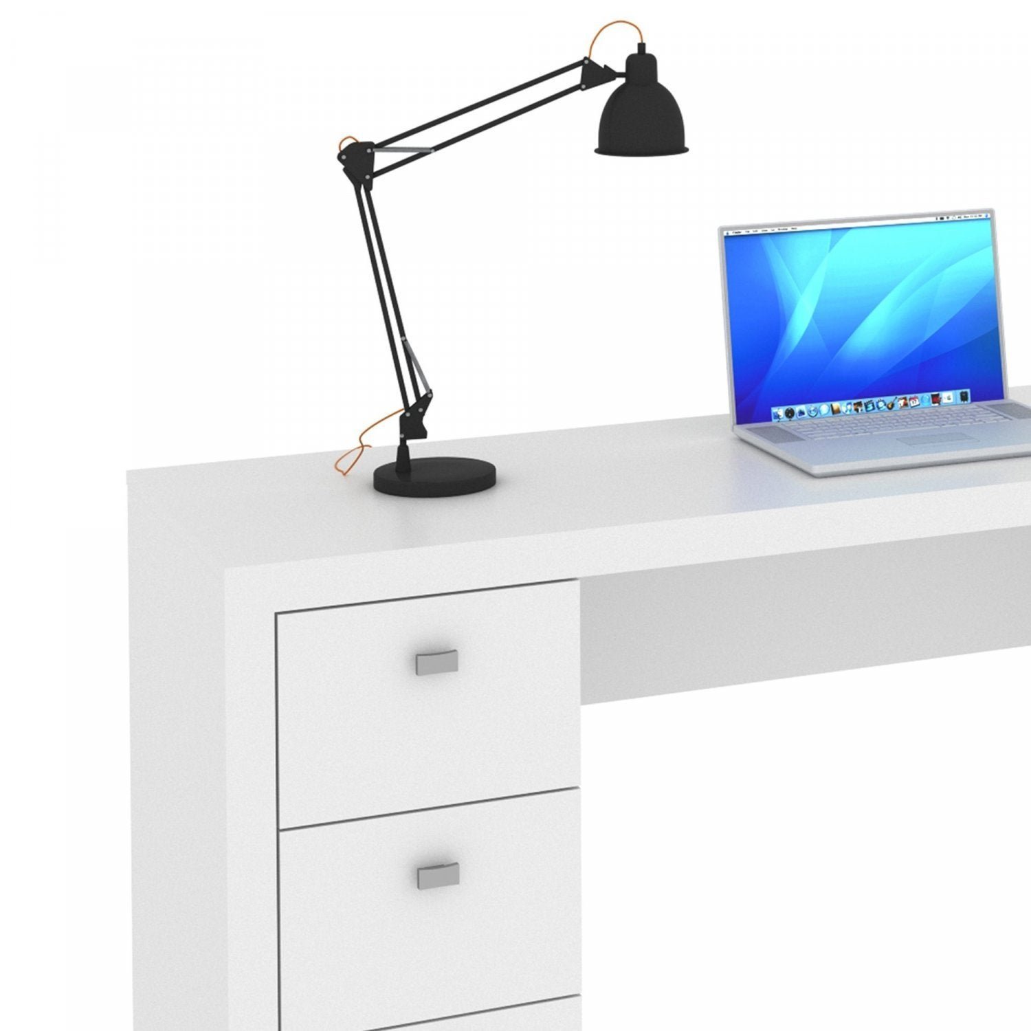 Encontraproduto.com.br - Mesa para Computador 3 Gavetas ME4102 Tecno Mobili