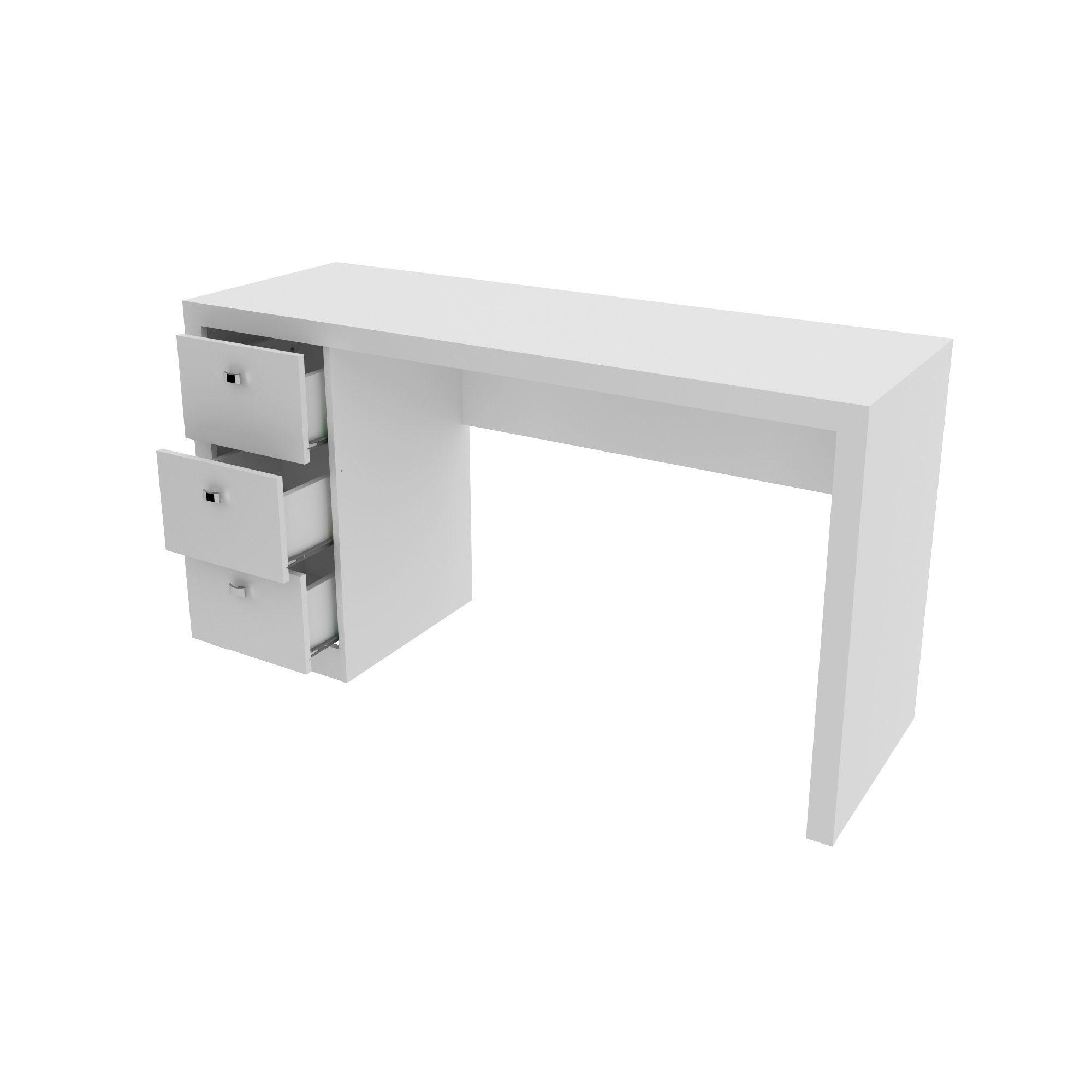 Encontraproduto.com.br - Mesa para Computador 3 Gavetas ME4102 Tecno Mobili