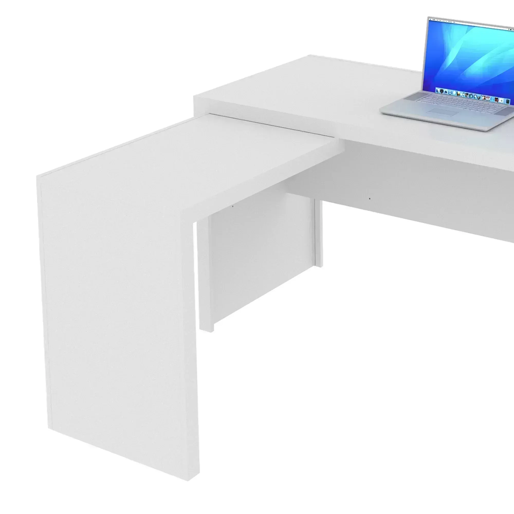 Encontraproduto.com.br - Mesa para Computador 3 Gavetas ME4106 Tecno mobili