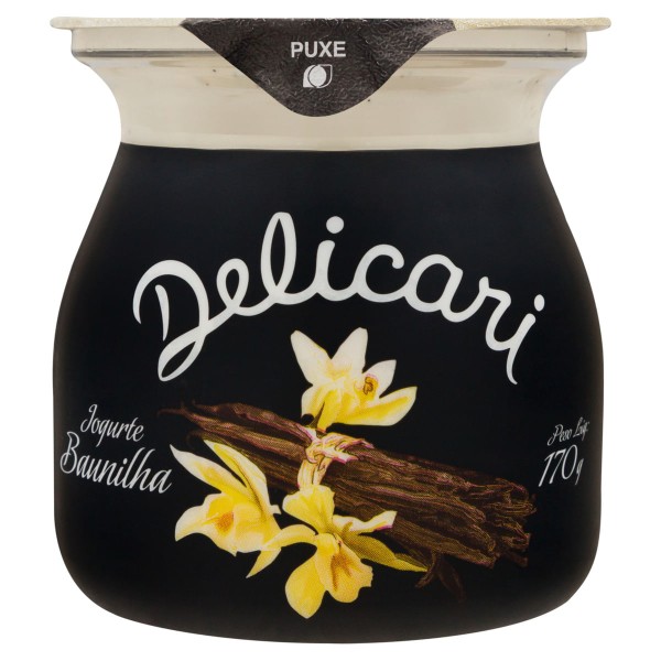 Encontraproduto.com.br - Iogurte Sabor Baunilha Leiteria Delicari 170 G