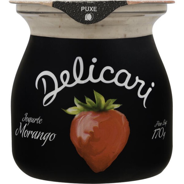 Iogurte sabor Morango Delicari 170g